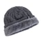 Warm Knitted Hats For Women Casual Fleece Lined Beanie Sports Label Winter Hat Warm Knitted Hats 2