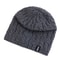 Warm Knitted Hats For Women Casual Fleece Lined Beanie Sports Label Winter Hat Warm Knitted Hats 3