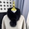 Winter Fox Fur Scarf Thickened Real Scarf For Women Fluffy Neck Warmer Fluffy Shawls Female Coat Co 1