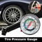 Auto Tire Pressure Gauge, High Precision Tyre Inflation, Degree Chuck for Cars, Motorcycles, Bicycles