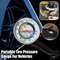 Auto Tire Pressure Gauge, High Precision Tyre Inflation, Degree Chuck for Cars, Motorcycles, Bicycles