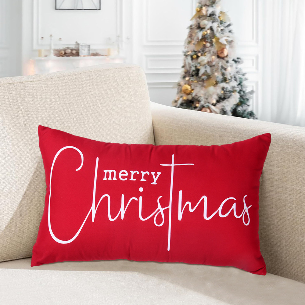 Christmas Santa Claus Pillow Covers, Christmas Party Decoration Gift Navidad Natal New Year Gift
