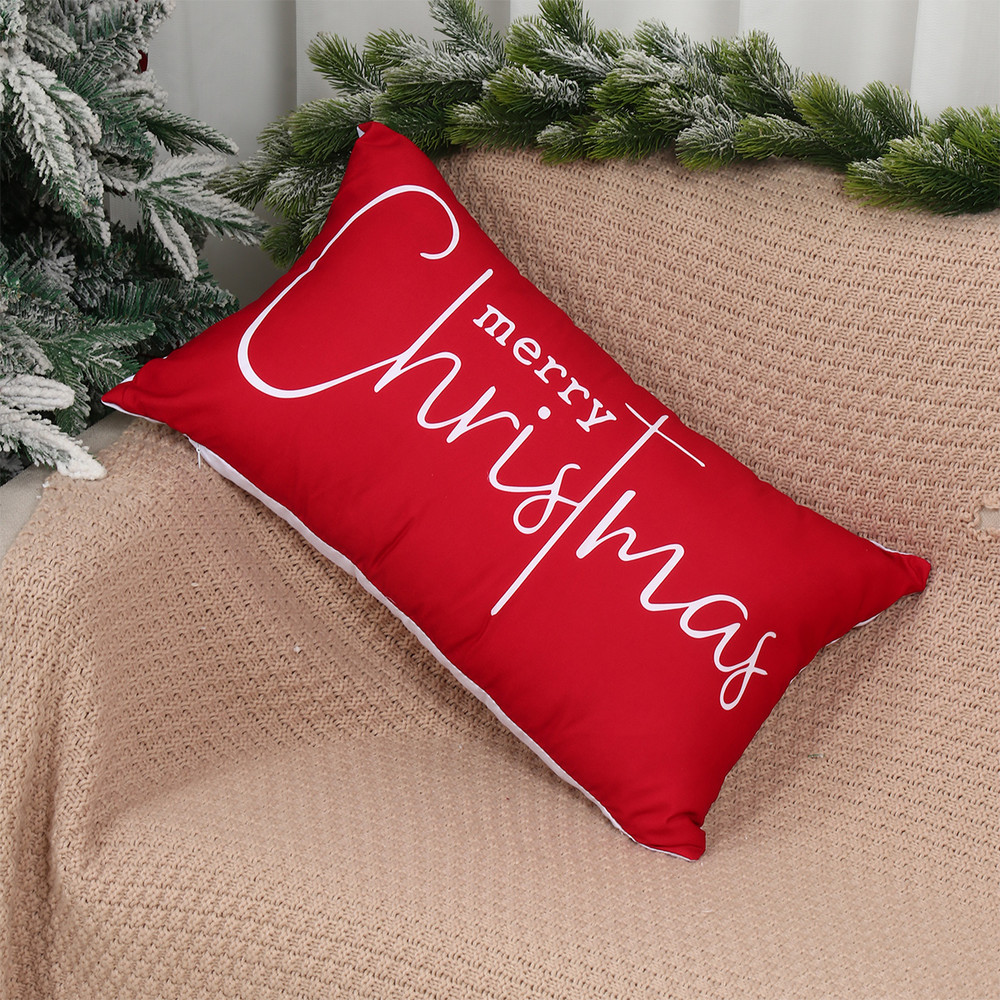 Christmas Santa Claus Pillow Covers, Christmas Party Decoration Gift Navidad Natal New Year Gift