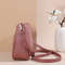 Zipper PU Leather Crossbody Bags, New Fashion Shoulder Bag for Women, Large Capacity Embroidery Handbag and Small Purse