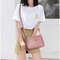 Zipper PU Leather Crossbody Bags, New Fashion Shoulder Bag for Women, Large Capacity Embroidery Handbag and Small Purse
