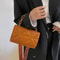 Trendy Small Purse with Chunky Chain,New Fashion Women Bag, Simple Casual Retro Shoulder Bag