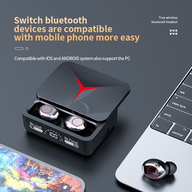 Bluetooth Sport Earbuds With Mic Original TWS Wireless Gaming Earphone Headphones Wireless Headset 2