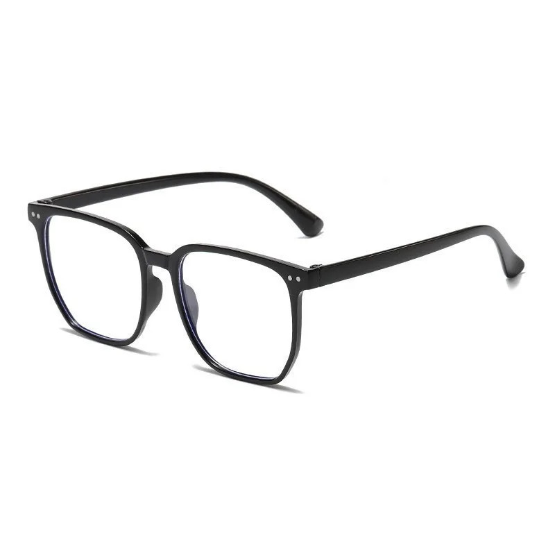 Blue Light Blocking Glasses, Unisex Square Frame, Face Flattering Optical Eyewear, Stylish Campus Look