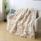 Soft Cozy Faux Rabbit Fleece Blanket Warm Throw For Bedroom Living Room Guest Room Student Dorm 14