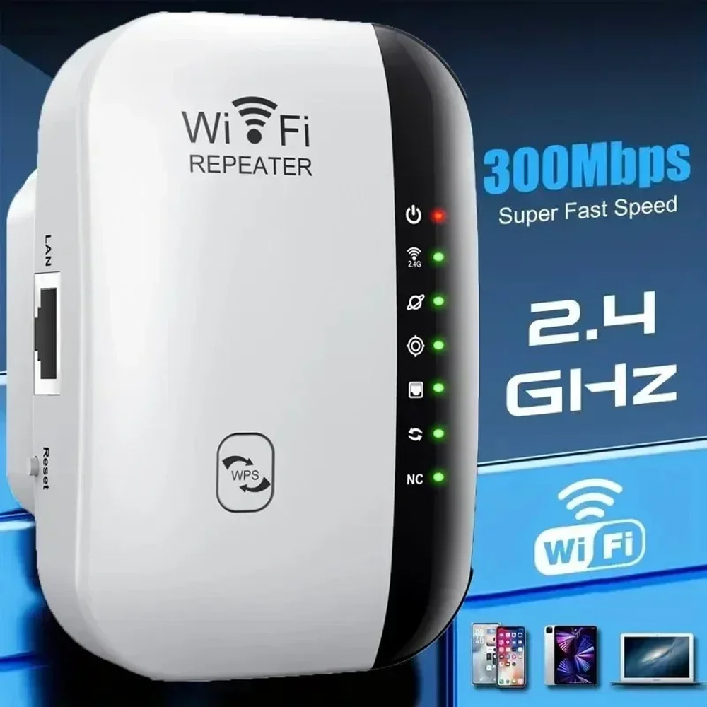 WiFi Amplifier, Wireless Repeater, Extender, Booster Repetidor Amplifier