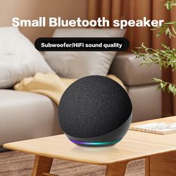 bluetooth mini rgb speaker, alaxe small wireless speaker, echo dot 5th outdoor bluetooth subwoofer