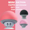 Mushroom Shape Cute Cartoon Bluetooth Speaker Mini Dustproof Suction Cup Birthday Gift For Kids And 2