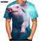 Funny Pig Printing Tshirt Comfortable And Breathable Popular Novelty Summer Top For Casual Wear 2