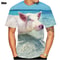 Funny Pig Printing Tshirt Comfortable And Breathable Popular Novelty Summer Top For Casual Wear 1