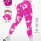 Comfortable Yoga Pants Womens Seamless Tiedye High Waist Workout Leggings Sportswear Workout Leggin 7