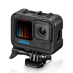cold shoe housing case for gopro hero, protective frame with side opening