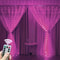 USB LED Silver Wire Curtain Lights Warm White Christmas Party Decor Wedding Garland Home Decoration 0