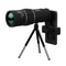 High Magnification Monocular Telescope Dual Focus Zoom Long Range Night Vision Scope 0