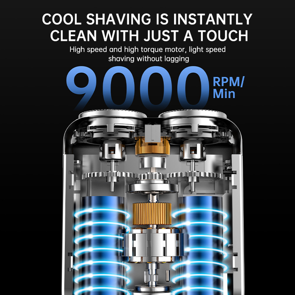 Rechargeable Mini Electric Smart Shaver Powerful Beard Trimmer Tool Rechargeable Shaver Powerful Be 3