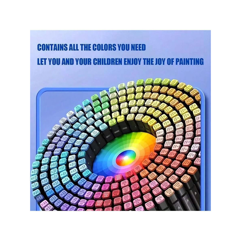 Watercolor Brush Pens Dual Tip OilBased Markers Art Marker Set For Art Students 3