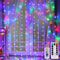USB Powered LED Curtain String Lights With Remote Control Modes For Bedroom And Christmas Home Deco 3