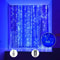 USB Powered LED Curtain String Lights With Remote Control Modes For Bedroom And Christmas Home Deco 5