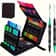 Watercolor Markers Set artVibrant Double-Ended Markers for Drawing, Durable Plastic Bodies, Ideal Christmas Gift