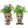 Miniature Model Office Desktop Display Groot Figurines Handicrafts Home Decoration Crafts 0