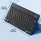 Portable Universal Bluetooth-Compatible Keyboard for Android iOS Windows Slim Wireless Keyboard