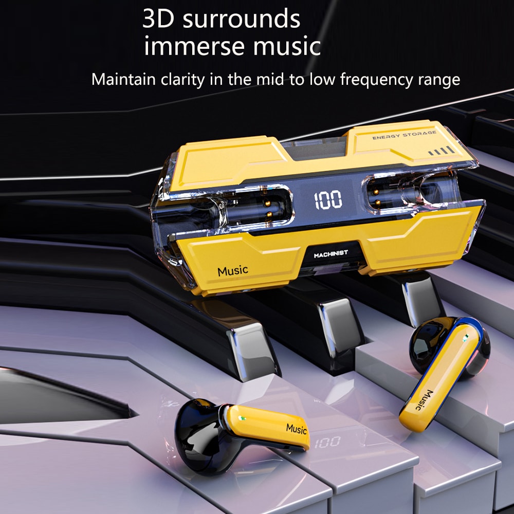 Wireless Bluetooth Headphones Earphones with Touch Control Headset With Mic For Smartphones