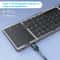 Foldable Folding Bluetooth Keyboard With Touchpad For Windows And Android Rechargeable Dual Bluetoo 1