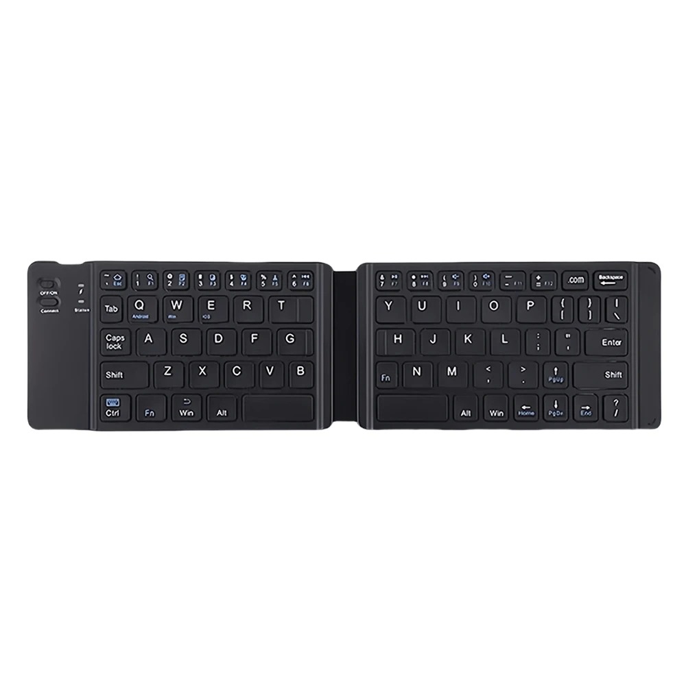 Foldable Folding Bluetooth Keyboard With Touchpad For Windows And Android Rechargeable Dual Bluetoo 11