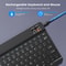 Ultra Slim Bluetooth Compatible Keyboard Mini Wireless Keyboard For IPad IPhone Android Tablet Wind 4