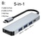 Laptop Adapter with USB Hub, HDMI, TF/SD Card, PD Charge Dock Station & Type-C Splitter