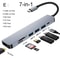 Laptop Adapter with USB Hub, HDMI, TF/SD Card, PD Charge Dock Station & Type-C Splitter