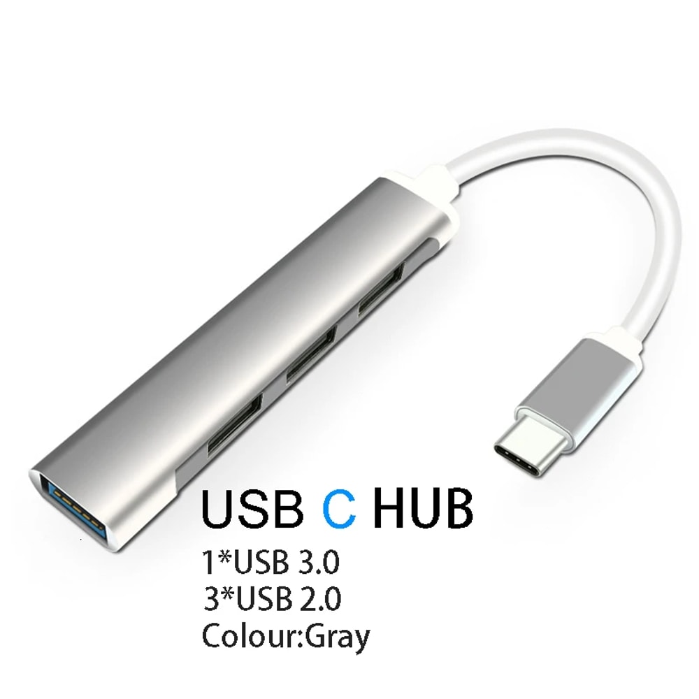 Laptop Adapter with USB Hub, HDMI, TF/SD Card, PD Charge Dock Station & Type-C Splitter