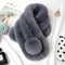Winter Warm Soft Rabbit Fur Scarf Casual Outdoor Neck Soft Furry Scarves Casual Female Lady Outdoor 7
