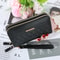 Luxury Womens Wallet Double Zipper Clutch PU Leather Tassel Coin Purse Card Holder Money Phone Bag 10