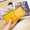 Vintage PU Leather Clutch Wallet For Women Large Capacity Phone Purse Ladies Wristband Card Holder 10
