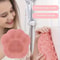 Silicone NonSlip Massage Bath Brush For Exfoliation Shower Cleaning Pad With Suction Cup For Exfoli 2