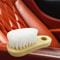 Ergonomic Car Interior Cleaning Brush, Soft Wool Detail Brush for Tight Spaces, Ideal for Car Seats