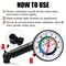 High Precision Auto Tire Pressure Gauge PSI BAR for Cars Bikes Pressure Gauge Measurement High Precision Meter Detector