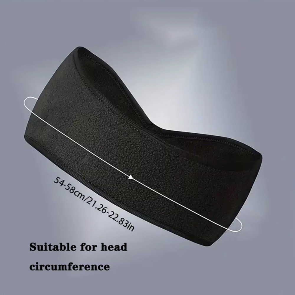 Muff Winter Headband Ear, Polar fleece Ear Warmer, Muffs Headband for Men, Outdoor Sports Women Running Skiing