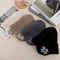 Winter Knitted Hat Plush Warm New Outdoor Women Men Faux Fur Lined Bomber Hats Peaked Cap Fashion 2