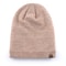 Outdoor Warm Ski Beanies Winter Knitted Beanie Color Knit Wool Mens Thick Hats Double Layers With V 1