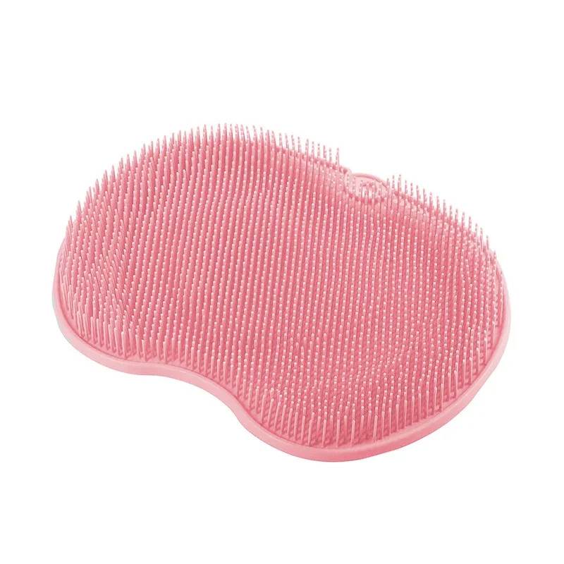 Silicone Rub Back Brush Bathroom Nonslip Wash Foot With Sucker Bath Massage Foot Exfoliating Brush 6