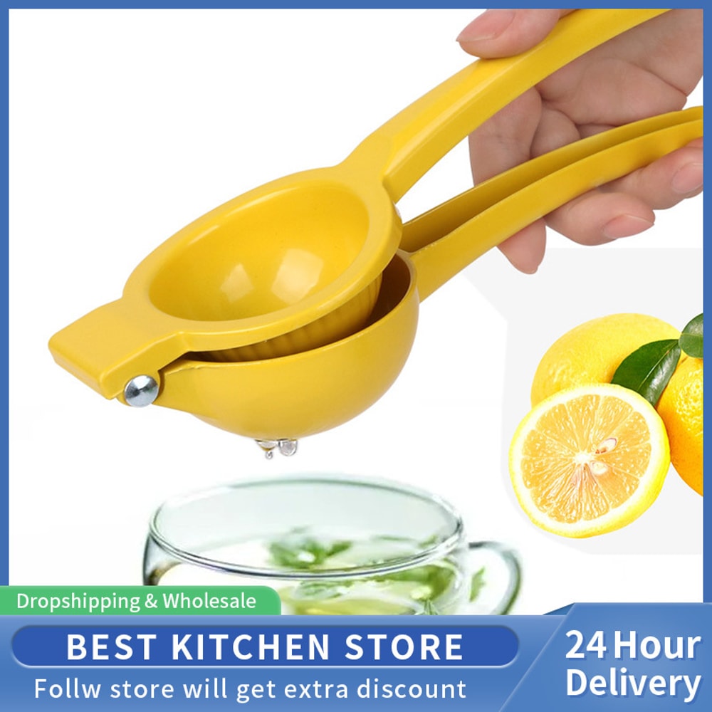 Metal Lemon Manual Juicer Fruit Squeezer Stainless Steel Home Manual Citrus Press Juicier Fresh Fruit Tool Kitchen Tools