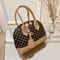 Ladies Korean Fashion Handbag Flower Material Shell Crossbody Bag Single Shoulder Crossbody Small B 6