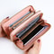 Fashion Embossed Ladies Long Zipper Wallet New Purse Large Capacity Mobile Phone Pocket 2