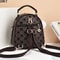 New Fashion Womens Handheld Bag PU Hit Color Shoulder Messenger Bag Trendy Europeand AllMatch Bag 1